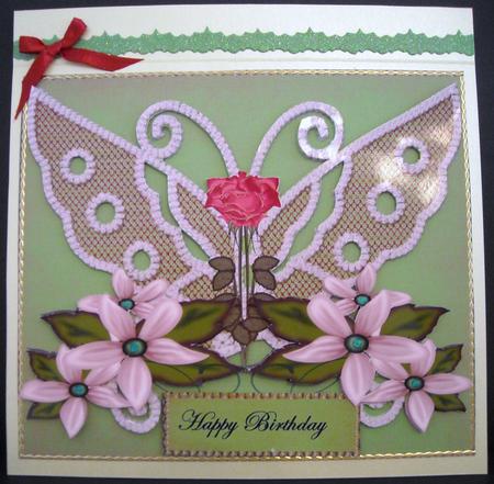 Butterflie Flowers by Pam Stubley