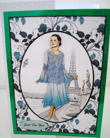 Aqua Deco in Paris by Pam Stubley