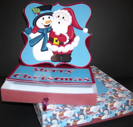 Santa & Snowman Easel Drawer Kit by Pam Stubley