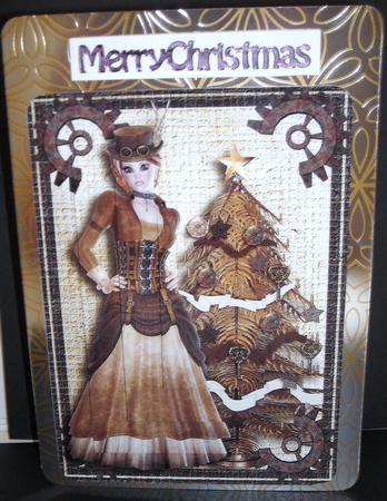 A Steampunk Christmas Pyramid by Pam Stubley