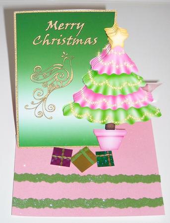 5x5 Christmas Tree Over the Side by Pam Stubley