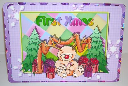 First Xmas2 by Pam Stubley