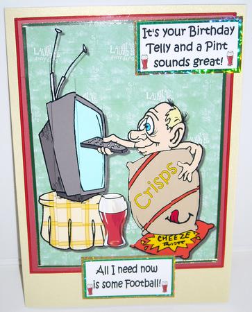 Telly a Pint and a Packet of Crisps, Pyramid by Pam Stubley