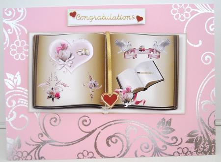 3 Page Wedding Book by Pam Stubley