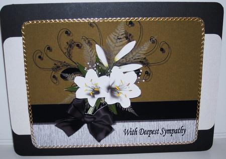 Sympathy Lilies by Pam Stubley