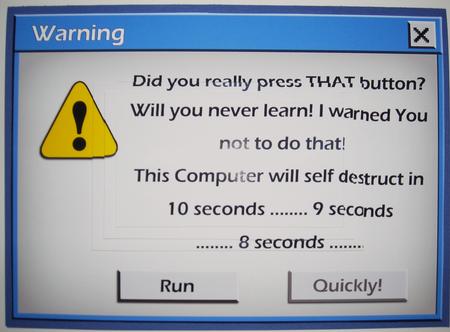 A5 Novelty Fun Computer Greetings Pyramage Topper by Pam Stubley