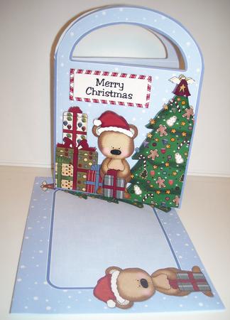 A Beary Merry Christmas - Gift Bag Pocket Card Kit by Pam Stubley