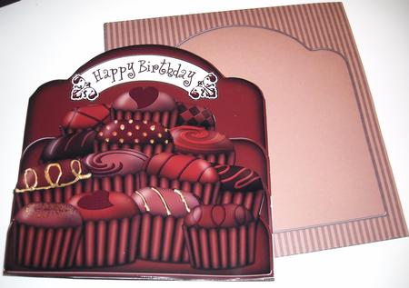 3D Chocolate Lovers Pop Out Card Kit by Pam Stubley