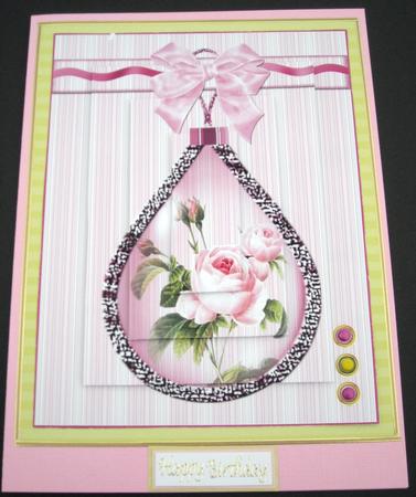 The Rose Pendant Pyramid by Pam Stubley
