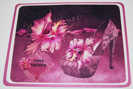 My Pink Orchid Shoe by Pam Stubley