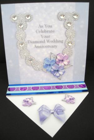Square Diamond Wedding Anniversary by Pam Stubley