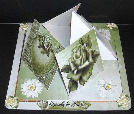 Mint Quad Easel Card Kit by Pam Stubley