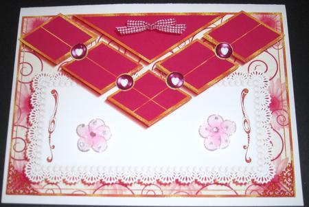 Abstract Chic Card Topper 3 by Pam Stubley