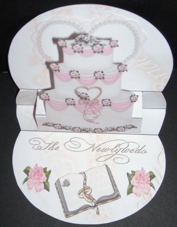 Newlyweds 3D Mini Stepper by Pam Stubley