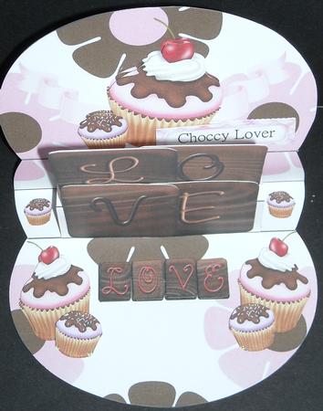 Choccy Lover 3D Mini Stepper by Pam Stubley