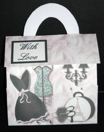 Single-sheet Trinket Bag - Summer in Paris by Pam Stubley