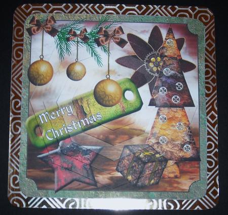 Steampunk Christmas Pyramid by Pam Stubley
