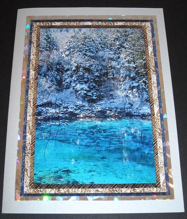 Nature Reflection Layered Topper by Pam Stubley