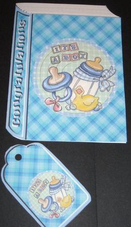Congratulations It's a Boy Book by Pam Stubley
