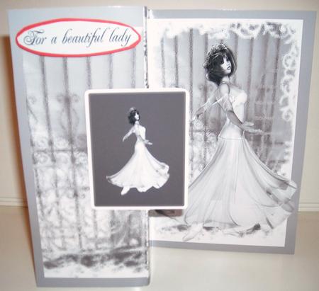 For a Special Lady in Black and White by Pam Stubley