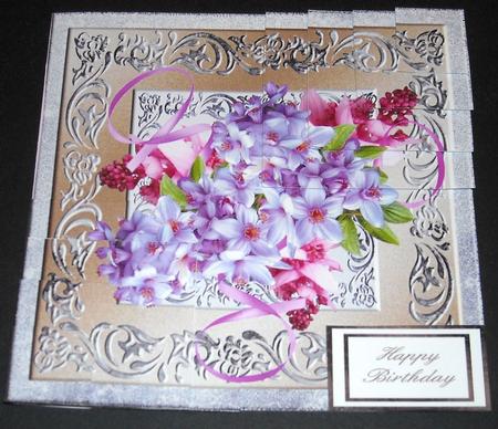 Spring Blossoms Corner Stacker by Pam Stubley