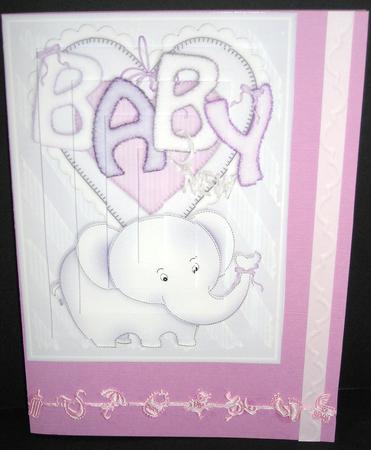 Baby Nellie in Purple Pyramid by Pam Stubley