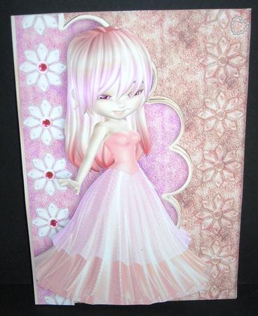 Posh Pretty Cute Envelope Card Front 3 by Pam Stubley