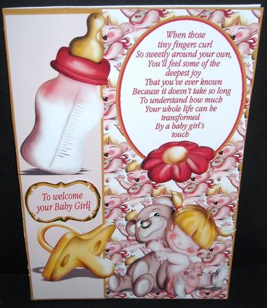 A Cute Baby Girl by Pam Stubley
