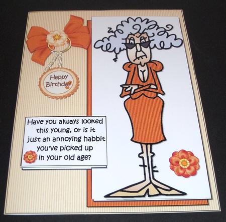 Stella Thinks You Look Young Quick Card by Pam Stubley
