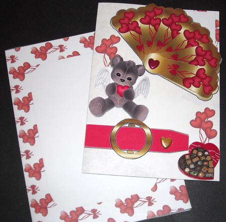 Fan Card - Valentine by Pam Stubley
