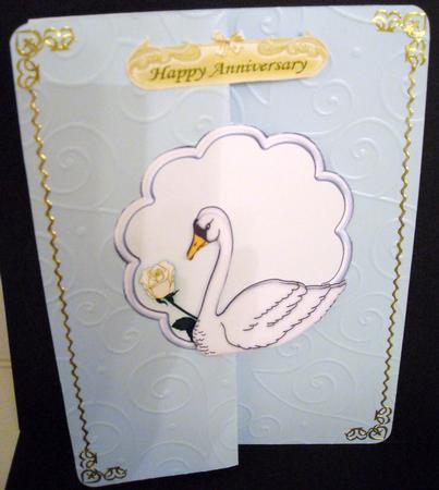 4 Swan Toppers by Pam Stubley