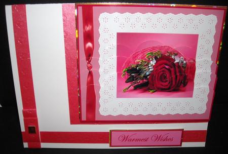 Ruby Wedding Red Rose by Pam Stubley