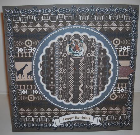 Down in Africa Viewmaster Card Kit by Pam Stubley