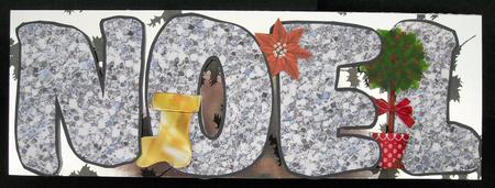 Silver Glitter Alphabet by Pam Stubley