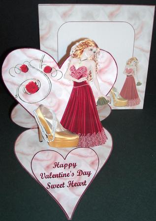 Sweet Heart Easel Card Kit by Pam Stubley