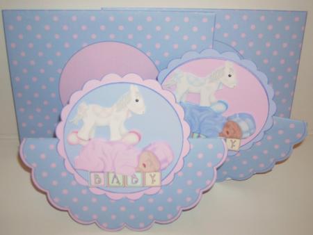 Baby Rocker Card Kit by Pam Stubley