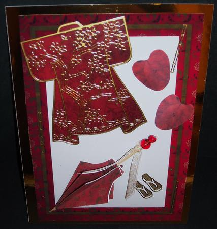 Asian Influence 2 - Parasol Card by Pam Stubley