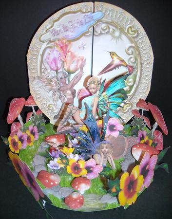 Where the Fairies Live Diorama Xl Easel Kit by Pam Stubley