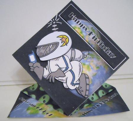 Out of This World Diamond Top Card by Pam Stubley