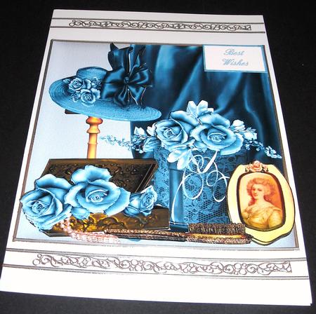 A Woman's Finery in Blue by Pam Stubley