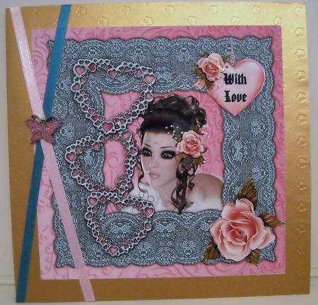 Floral Beauty Framed by Pam Stubley