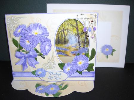 C-thru Easel 3D Card Kit - Woodland Roses by Pam Stubley