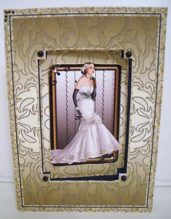 Sumptuous Blank Card Base / Aperture Card Front 4 by Pam Stubley