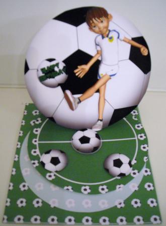 Leeds Football Fan Easel Kit by Pam Stubley
