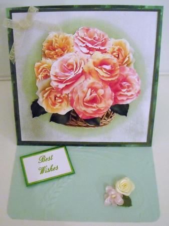 Basket of Roses Step by Step by Pam Stubley