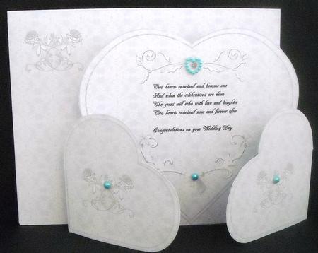 Wedding Wraparound Card Kit by Pam Stubley