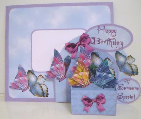 3D Box ' Butterflies' by Pam Stubley