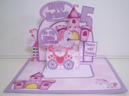 3D Box ' Pink Castle' by Pam Stubley
