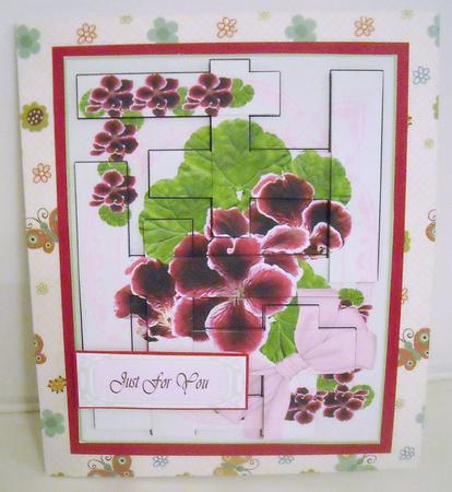 Intertwined Pyramid Spring Flowers by Pam Stubley