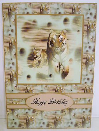 Green Tiger Fathers Day Other by Pam Stubley